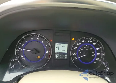 2013 Infinity Fx37 z USA, uszkodzony, nr VIN JN8CS1MW7DM171472